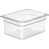 Olmecs Polycarbonate Clear 1/4 Half Size Food Pan-6 (32.5x26.5x15 Cms)
